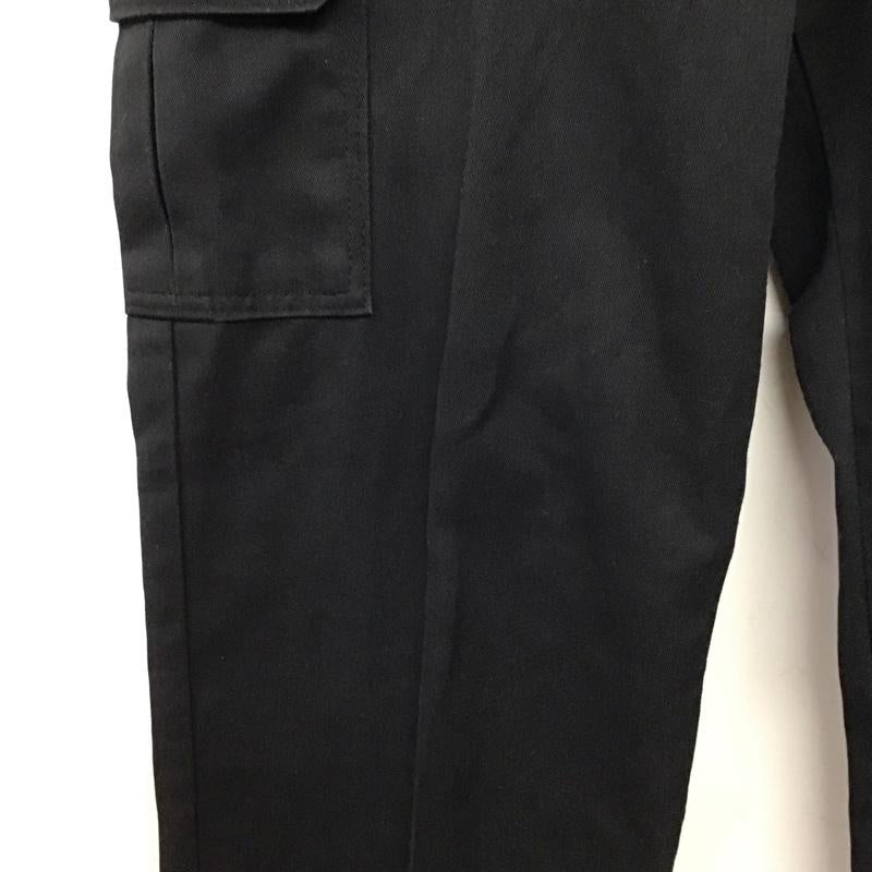 ディッキーズ Dickies パンツ ワークパンツ、ペインターパンツ カーゴパンツ ミリタリーパンツ ワイドパンツ 41インチ 無地 黒 / ブラック /  メンズ USED 古着 中古 10150986