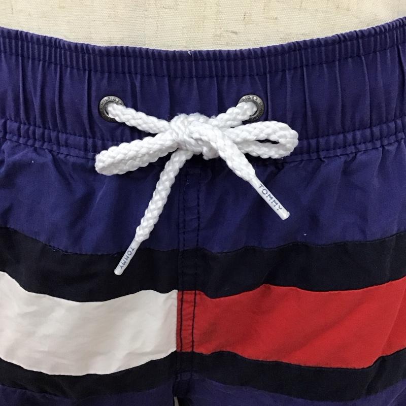 トミーヒルフィガー TOMMY HILFIGER パンツ ショートパンツ ショートパンツ ハーフパンツ カジュアルパンツ S ロゴ、文字 紫 / パープル /  メンズ USED 古着 中古 10117474