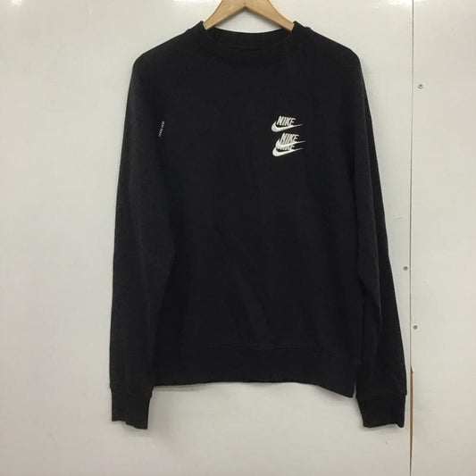 ナイキ NIKE トレーナー 長袖 dd0883-010 Wツアーロゴクルーネックスウェット トレーナー M ロゴ、文字 黒 / ブラック /  メンズ USED 古着 中古 10146191