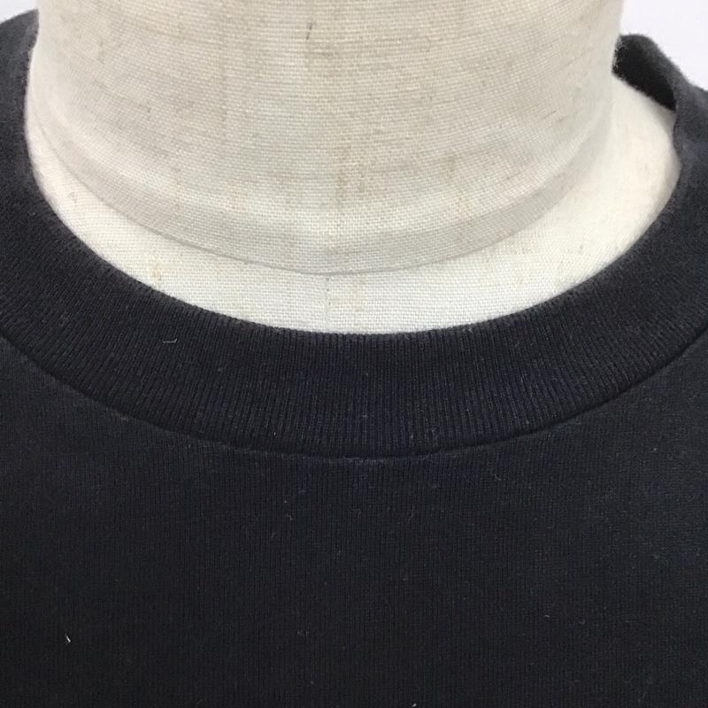 シュプリーム Supreme カットソー 長袖 19ss TechLSTee プリントT M ロゴ、文字 黒 / ブラック /  メンズ USED 古着 中古 10126721