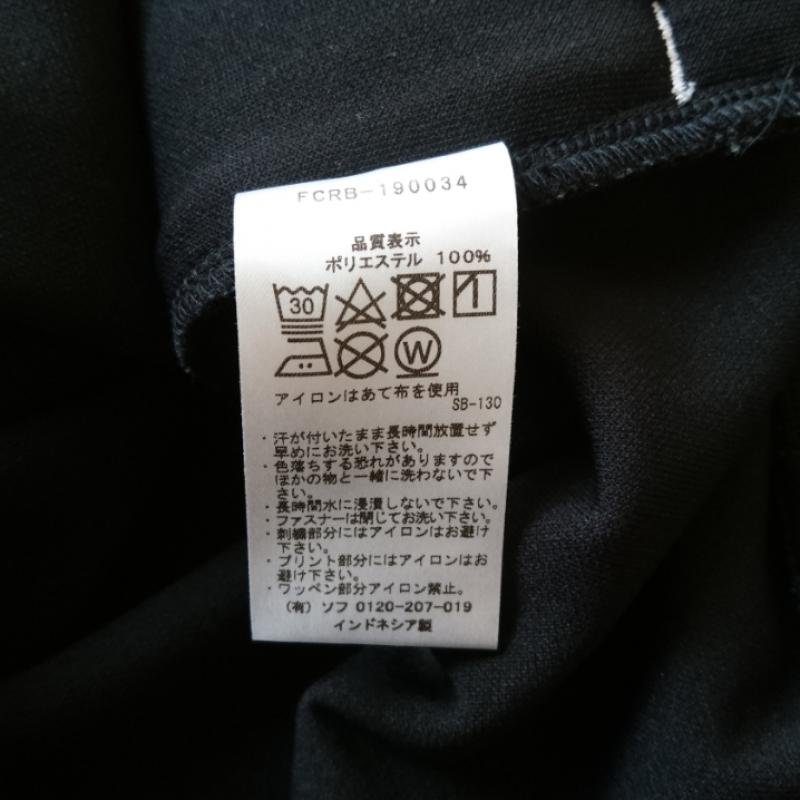 エフシーレアルブリストル F.C.Real Bristol パーカー 長袖 S 無地 X ロゴ、文字 白 / ホワイト / X 黒 / ブラック /  メンズ USED 古着 中古 10009260