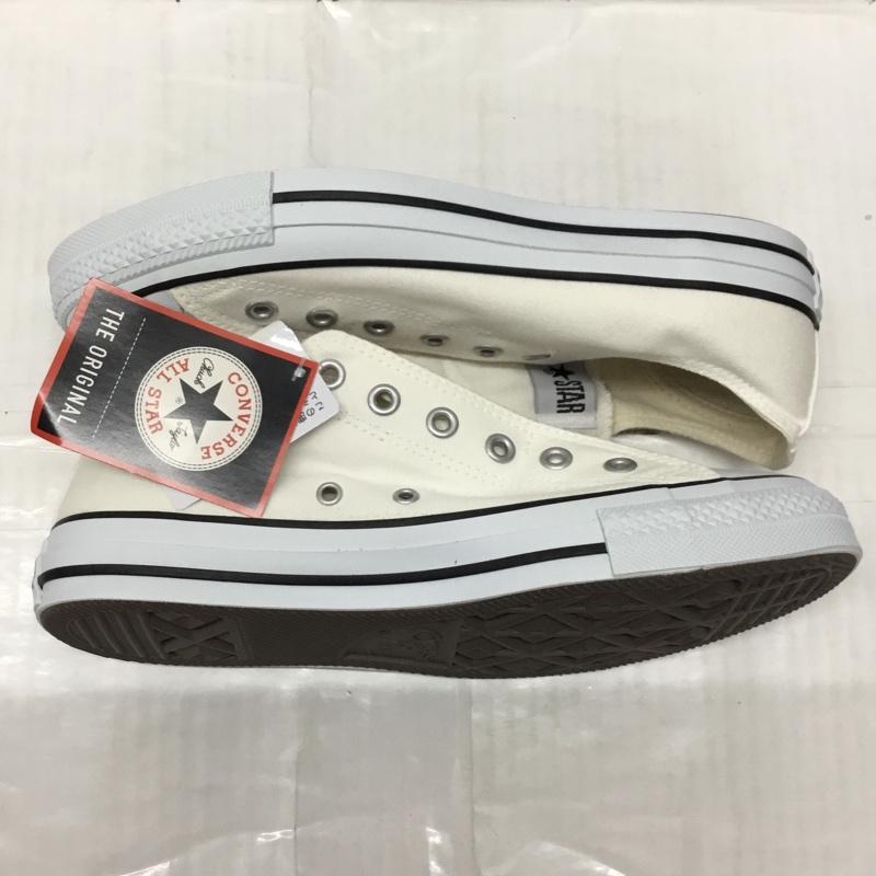 コンバース CONVERSE スニーカー スニーカー 1C239 ALL STAR SLIP III OX スリッポン 26.5cm 箱有 26.5cm ロゴ、文字 白 / ホワイト /  メンズ USED 古着 中古 10121862