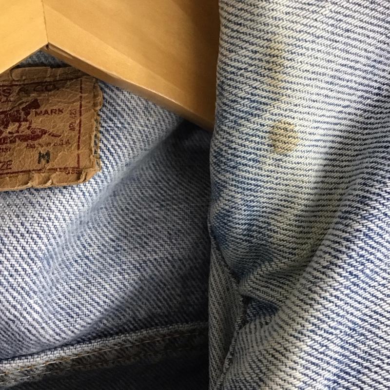 リーバイストラウスアンドコー Levi Strauss & co. ジャケット、上着 ジャケット、ブレザー デニムジャケット Gジャン アウター カジュアルジャケット M 無地 インディゴ / インディゴ /  メンズ USED 古着 中古 10137658
