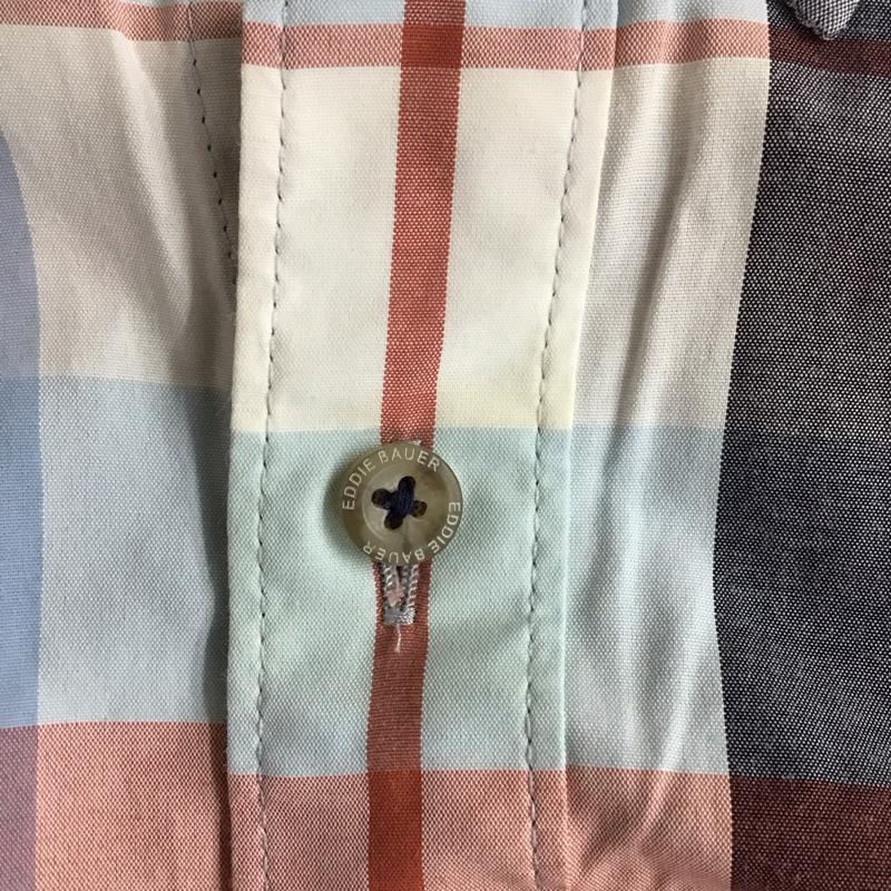 エディーバウアー Eddie Bauer シャツ、ブラウス 長袖 長袖シャツ カラーシャツ ポケットシャツ 長袖カットソー チェックシャツ L チェック マルチカラー / マルチカラー /  メンズ USED 古着 中古 10115310