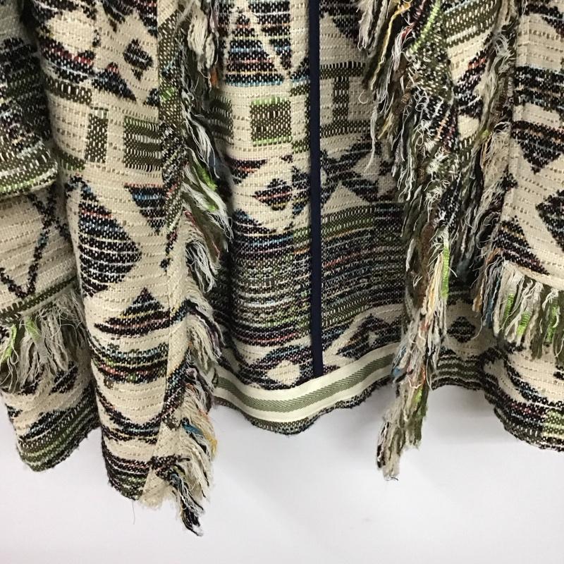 ザラ ZARA ジャケット、上着 ジャケット、ブレザー 総柄 マルチカラー / マルチカラー /  レディース USED 古着 中古 10140342