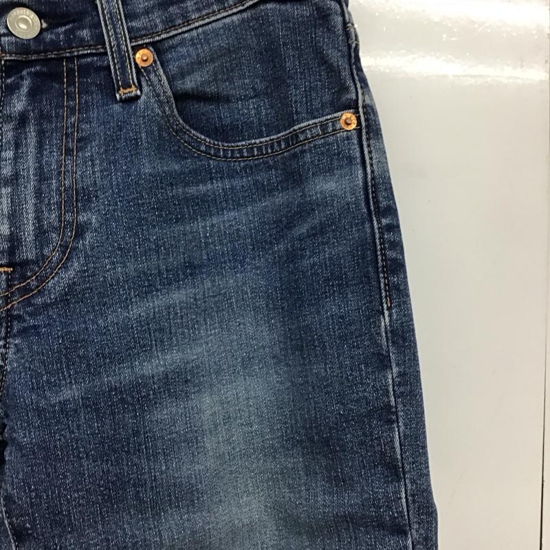 リーバイストラウスアンドコー Levi Strauss & co. パンツ デニム、ジーンズ デニムパンツ スリムパンツ カジュアルパンツ ストレッチパンツ 28インチ 無地 インディゴ / インディゴ /  メンズ USED 古着 中古 10148911