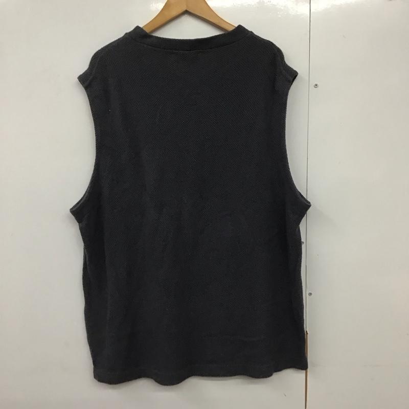 ネストローブ コンフェクト nest Robe CONFECT ベスト ベスト ニットベスト 02211-0046 4 無地 灰 / グレー /  メンズ USED 古着 中古 10141116
