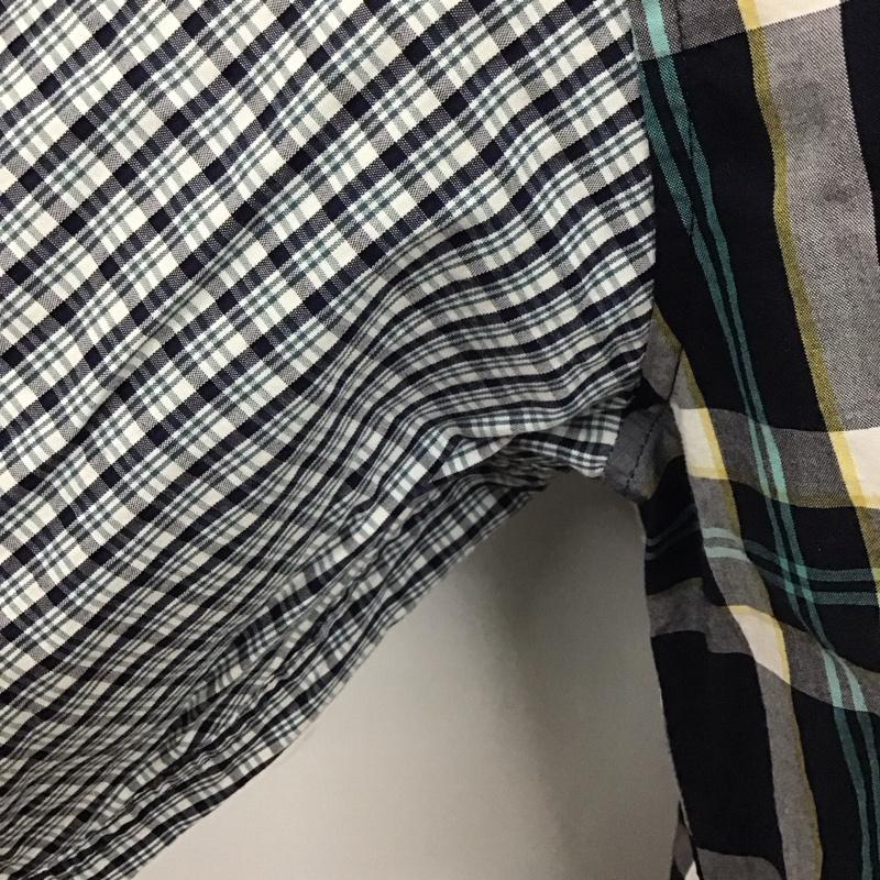 カステルバジャック CASTELBAJAC シャツ、ブラウス 長袖 長袖シャツ カラーシャツ ポケットシャツ 長袖カットソー チェックシャツ 48 チェック マルチカラー / マルチカラー /  メンズ USED 古着 中古 10123779