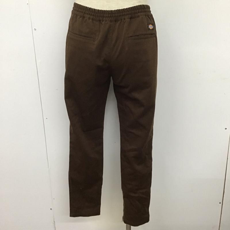 ディッキーズ Dickies ボトムス ボトムス 173M40NU01 イージーパンツ ジョッパーズパンツ 裾ファスナー S ロゴ、文字 茶 / ブラウン /  メンズ USED 古着 中古 10106916