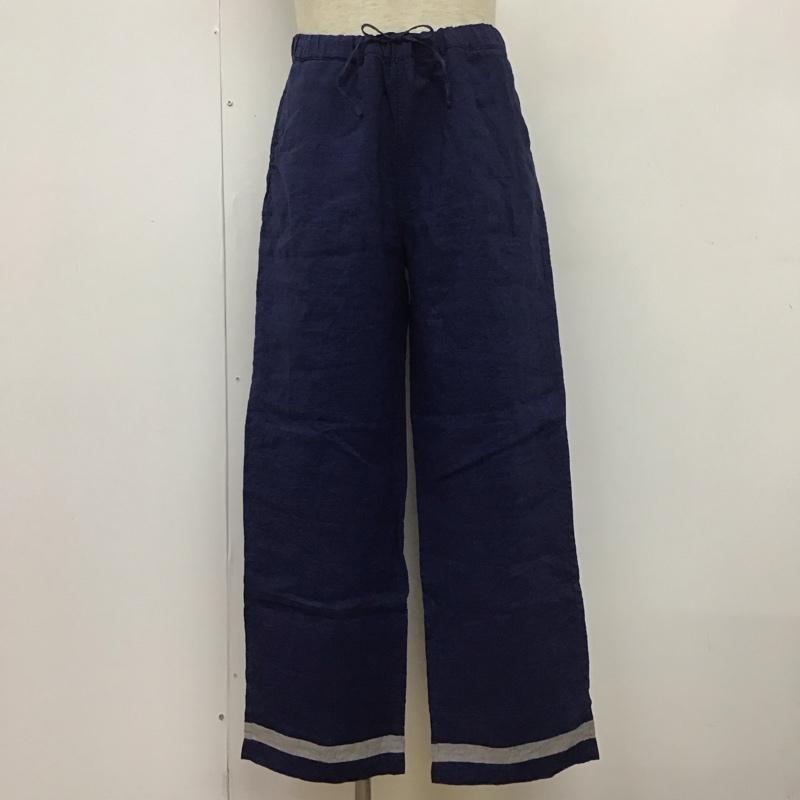 フォーティーファイブアールピーエム 45RPM パンツ ワークパンツ、ペインターパンツ リネンパンツ ワイドパンツ カジュアルパンツ 4 無地 紺 / ネイビー /  メンズ USED 古着 中古 10111477