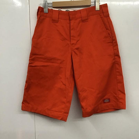 ディッキーズ Dickies パンツ ショートパンツ ショートパンツ ハーフパンツ カジュアルパンツ 28インチ ロゴ、文字 橙 / オレンジ /  メンズ USED 古着 中古 10124676