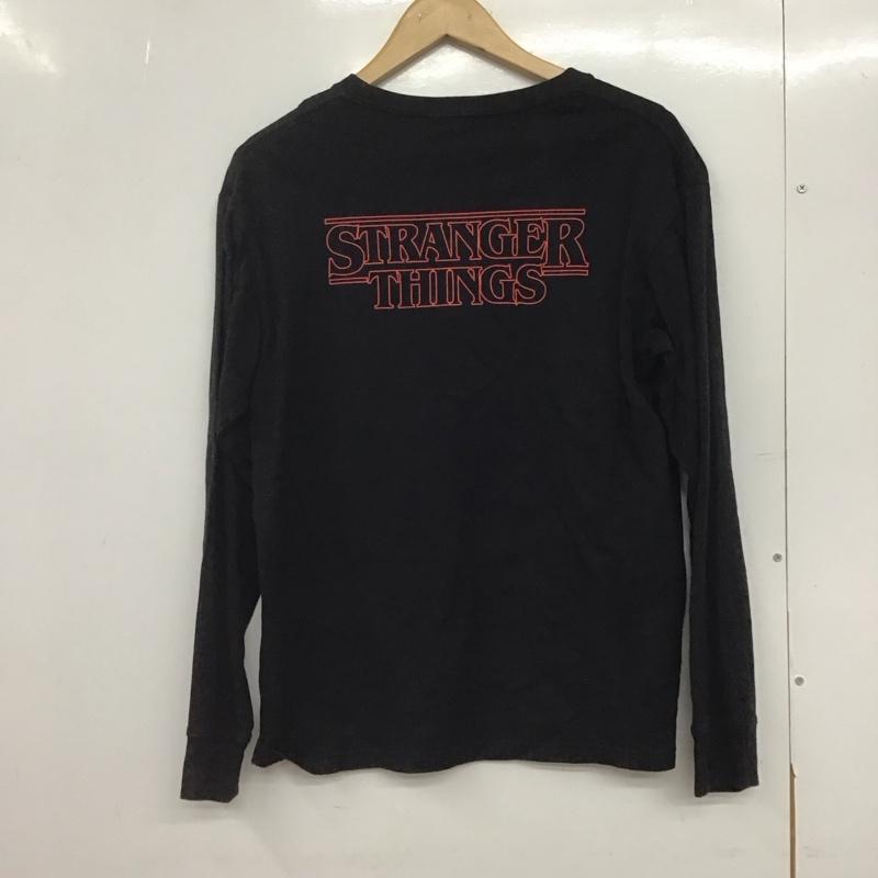 エックスガール X-girl Tシャツ 長袖 105221011018 STRANGER THINGS ELEVEN L/S TEE M プリント 黒 / ブラック /  レディース USED 古着 中古 10146293