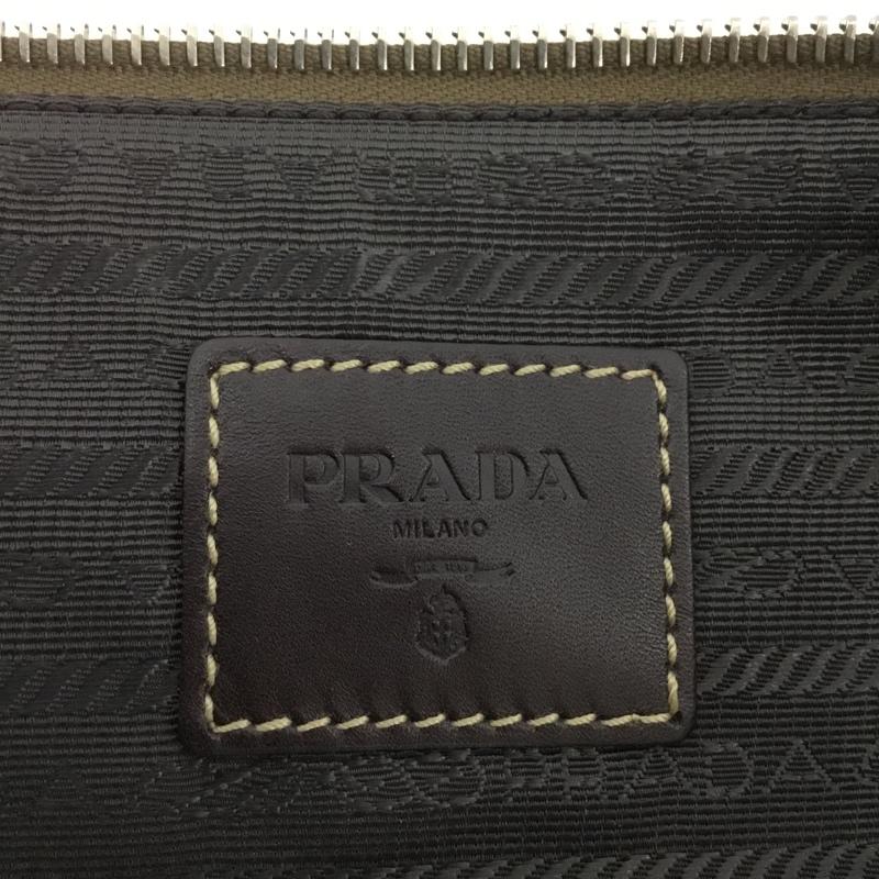 プラダ PRADA クラッチバッグ、パーティバッグ クラッチバッグ、パーティバッグ 2N1283 ロゴ、文字 ベージュ / ベージュ /  レディース USED 古着 中古 10132611