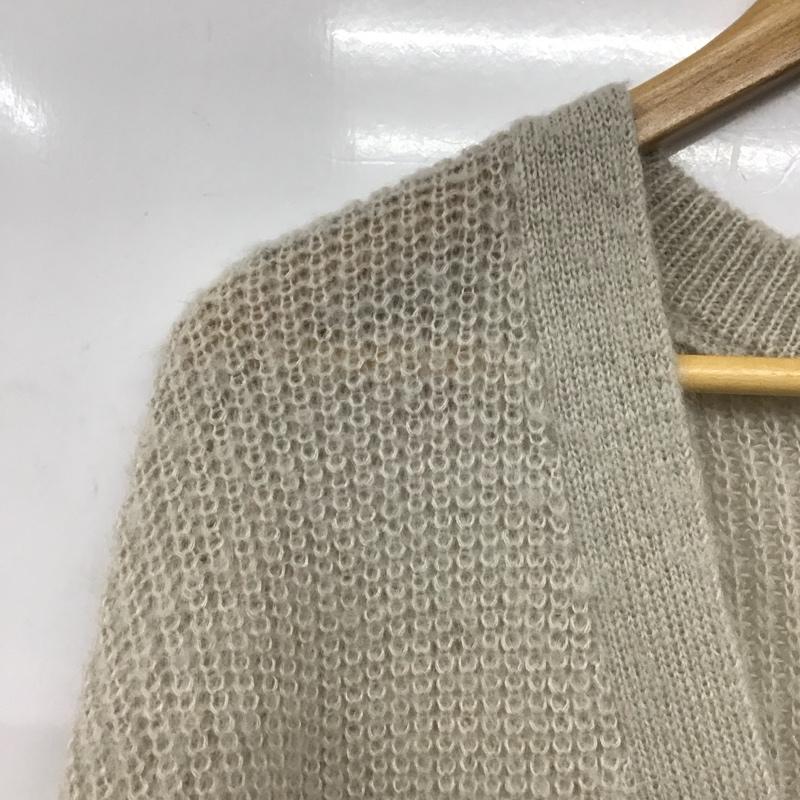 ローリーズファーム LOWRYS FARM カーディガン 長袖 FREE 無地 ベージュ / ベージュ /  レディース USED 古着 中古 10146282
