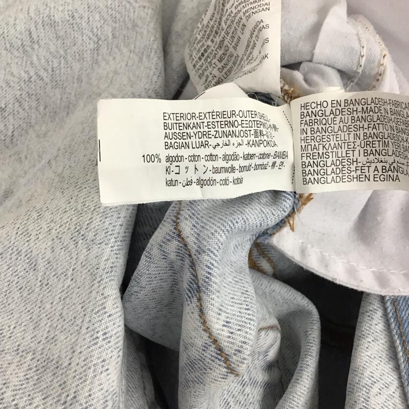 ザラ ZARA ワンピース ロングスカート デニムワンピース S 無地 水色 / ライトブルー /  レディース USED 古着 中古 10150653