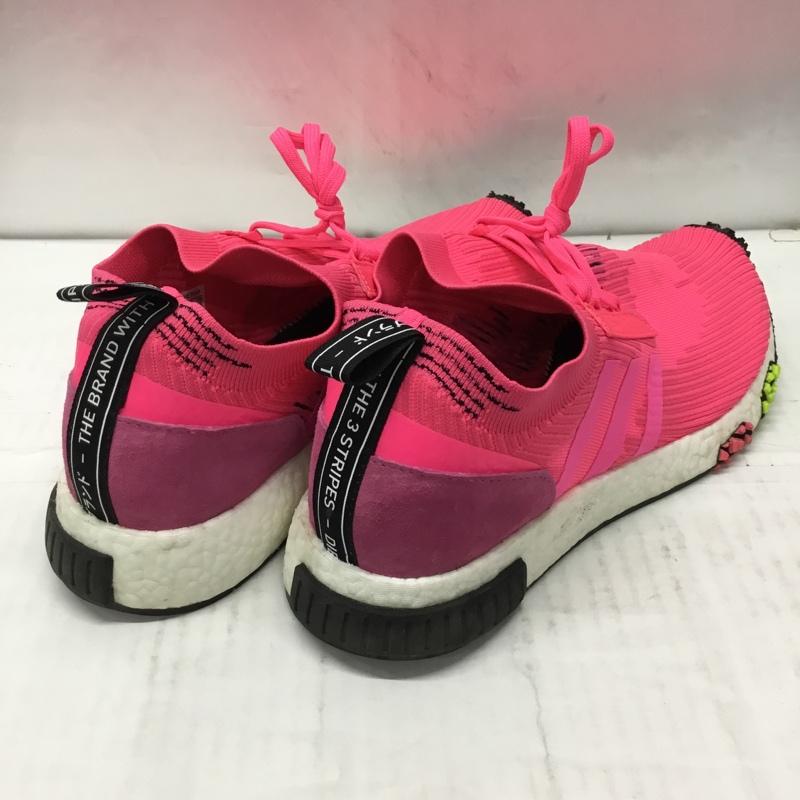 アディダス adidas スニーカー スニーカー CQ2442 NMD RACER PK 28.5cm 箱有 28.5cm ロゴ、文字 桃 / ピンク /  メンズ USED 古着 中古 10107868