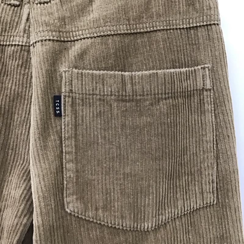 ティーシーエスエス TCSS パンツ デニム、ジーンズ コーデュロイパンツ スリムパンツ ストレートパンツ カジュアルパンツ 28インチ 無地 ベージュ / ベージュ /  メンズ USED 古着 中古 10117837