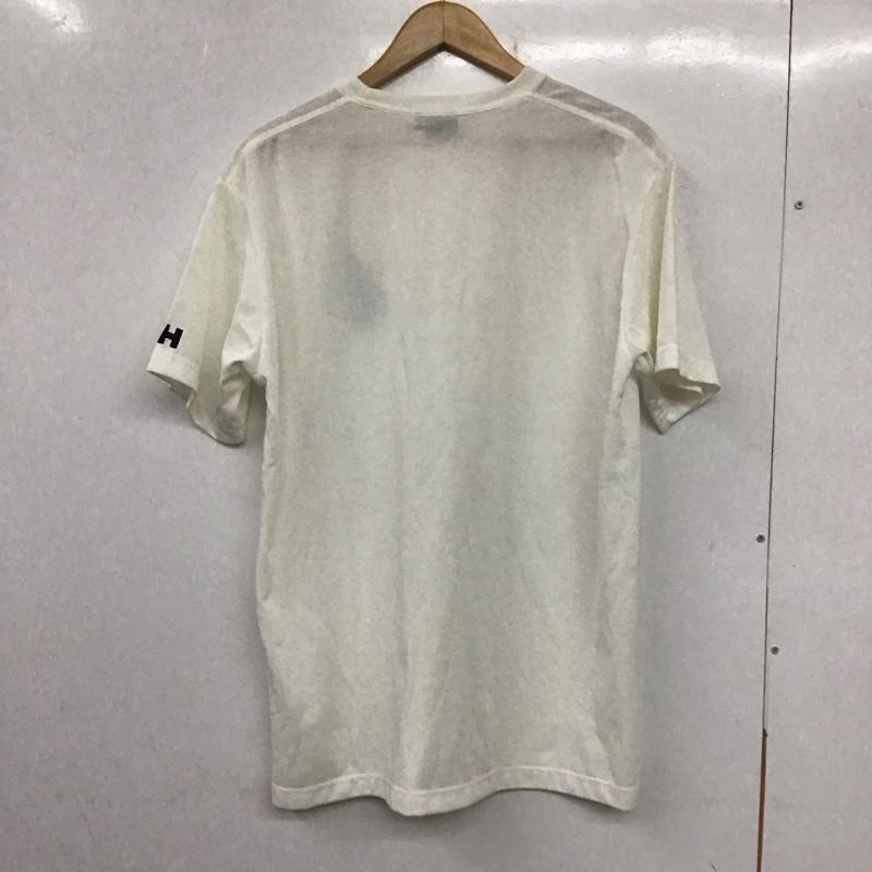 ヘリーハンセン HELLY HANSEN Tシャツ 半袖 半袖カットソー プリントTシャツ クルーネックカットソー XL ロゴ、文字 白 / ホワイト /  メンズ USED 古着 中古 10140690