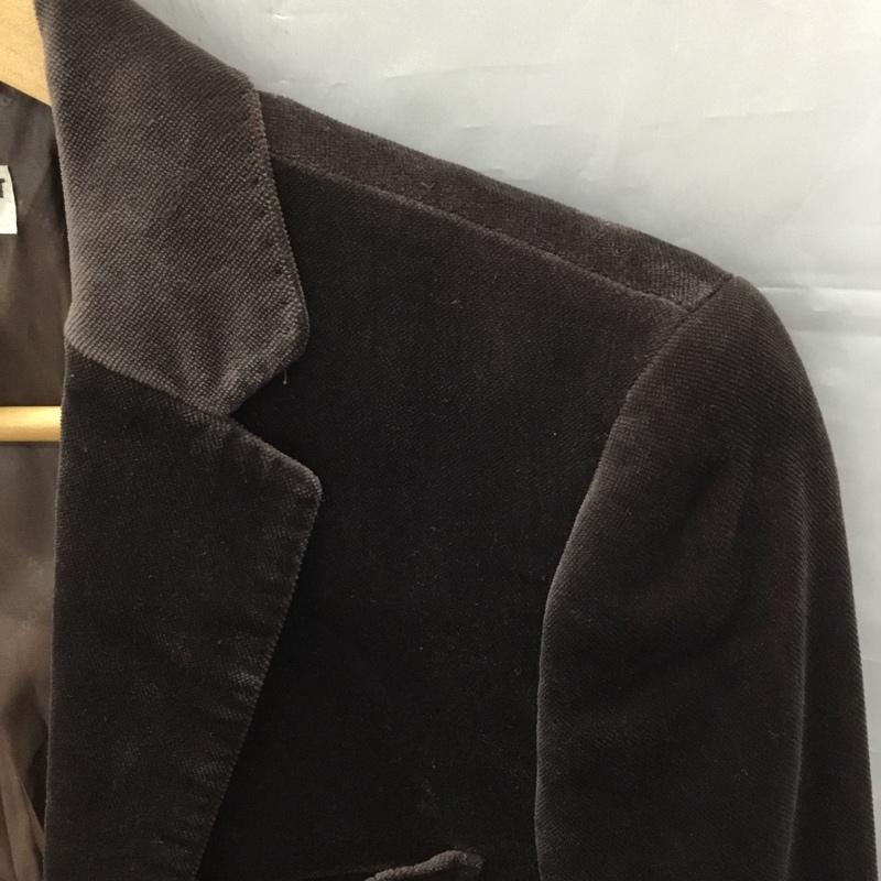 キャサリンハムネットロンドン KATHARINE HAMNETT LONDON ジャケット、上着 ジャケット、ブレザー 937J3540 テーラード S 無地 ダークブラウン / ダークブラウン /  メンズ USED 古着 中古 10118852