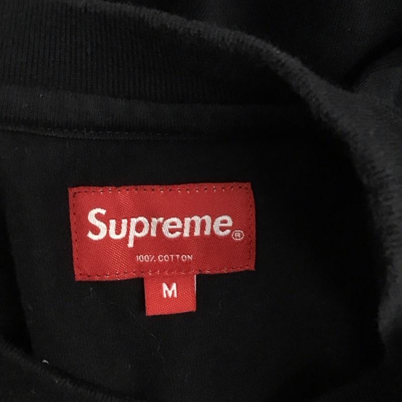 シュプリーム Supreme カットソー 長袖 19ss TechLSTee プリントT M ロゴ、文字 黒 / ブラック /  メンズ USED 古着 中古 10126721