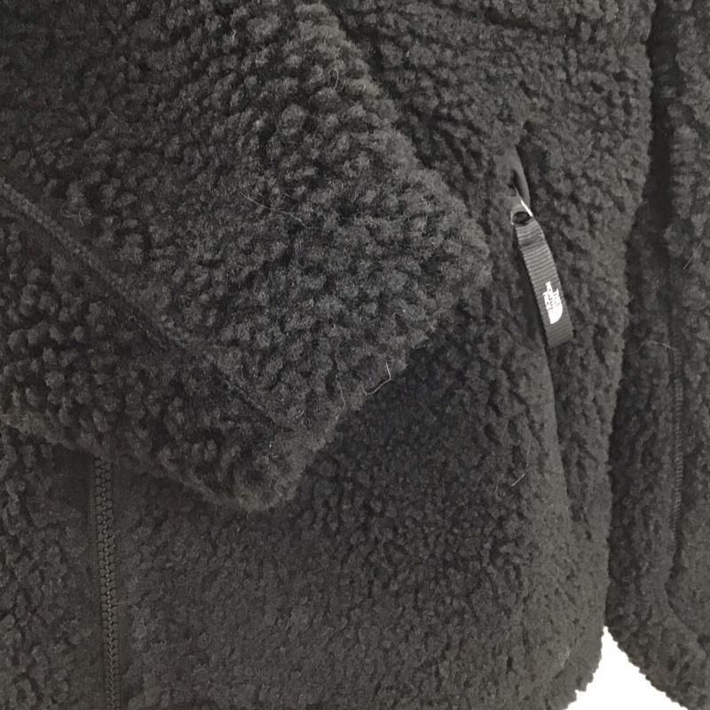 ザノースフェイス THE NORTH FACE ジャケット、上着 ジャケット、ブレザー nj4fn60k リモフーデッドフリースジャケット ジップアップジャケット S ロゴ、文字 黒 / ブラック /  メンズ USED 古着 中古 10124947
