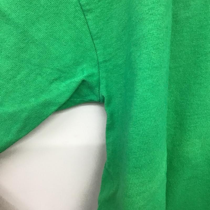 チャンピオン Champion Tシャツ 半袖 c5-b303 半袖カットソー 無地Tシャツ L 無地 緑 / グリーン /  メンズ USED 古着 中古 10141950