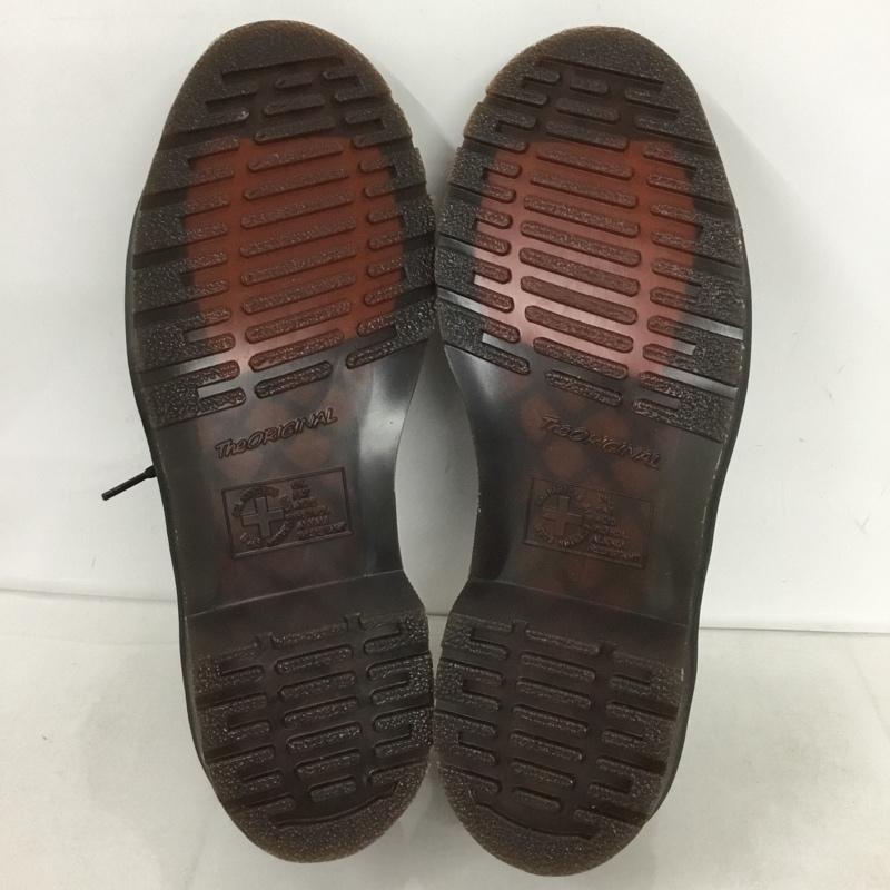 ドクターマーチン Dr.Martens 革靴 革靴 1461 GHILLIE レースアップ UK7 箱有 US：8 無地 黒 / ブラック /  メンズ USED 古着 中古 10133538