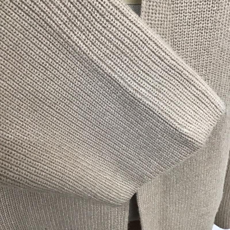 ザラ ZARA カーディガン 長袖 5536 117 711 ガウン S 無地 ベージュ / ベージュ /  レディース USED 古着 中古 10118463