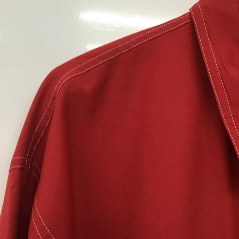 フレッドペリー FRED PERRY ジャケット、上着 ジャケット、ブレザー ジャケット アウター カラージャケット フロントボタン ロゴ、文字 赤 / レッド /  メンズ USED 古着 中古 10146700