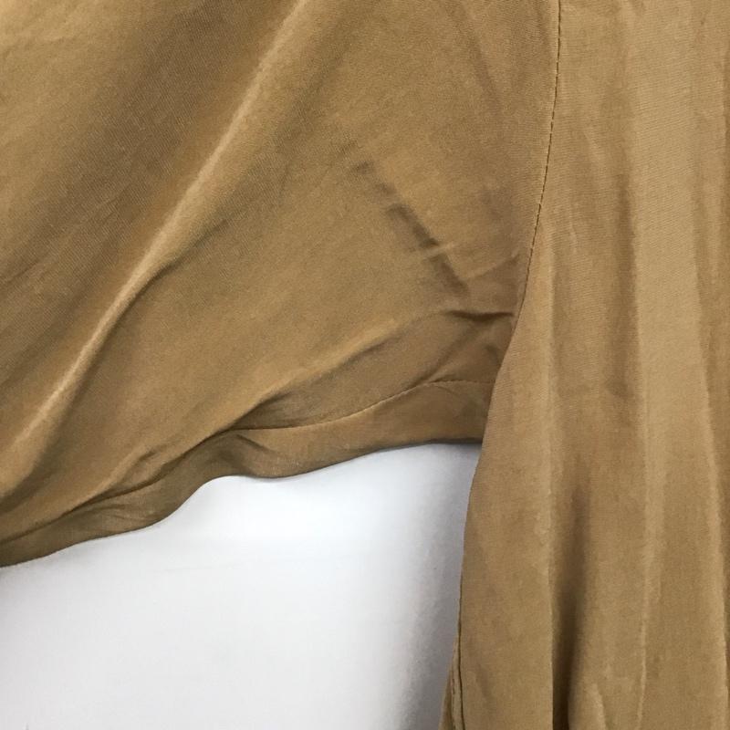 ニコアンド niko and... カーディガン 長袖 長袖カーディガン 前ボタン シャツカーディガン 4 無地 ベージュ / ベージュ /  レディース USED 古着 中古 10146672