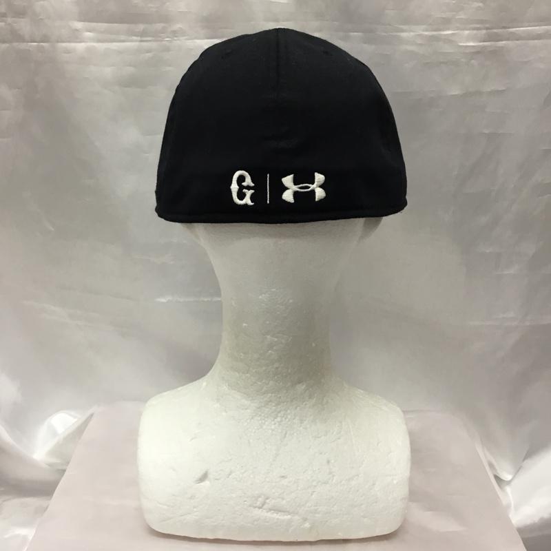 アンダーアーマー UNDER ARMOUR 帽子 キャップ 読売ジャイアンツ 巨人 ロゴ、文字 黒 / ブラック / X 灰 / グレー /  メンズ USED 古着 中古 10117818