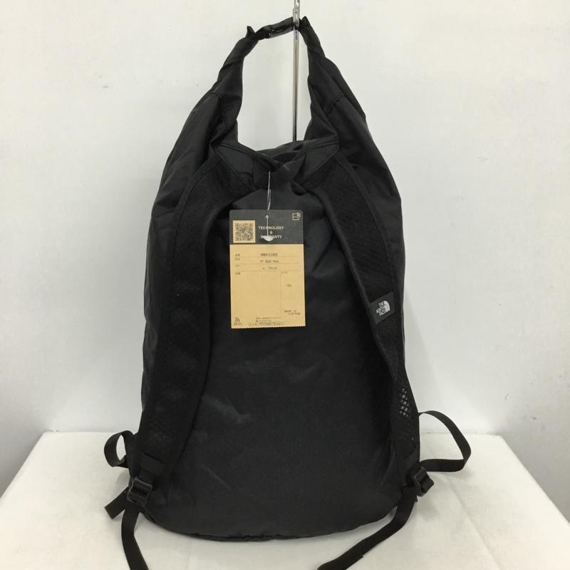ザノースフェイス THE NORTH FACE リュックサック、デイパック リュックサック、デイバッグ NM62385 PF Stuff Pack タグ付き ロゴ、文字 黒 / ブラック /  メンズ USED 古着 中古 10149242