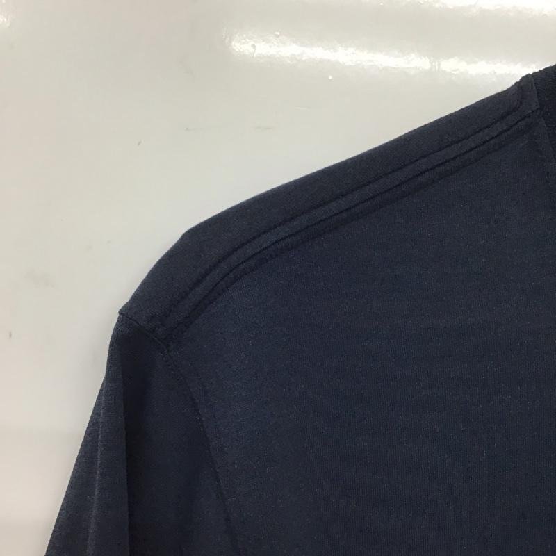 モンベル mont-bell Tシャツ 半袖 1114765 WICT高山のイワヒバリ 半袖カットソー プリントTシャツ M プリント 紺 / ネイビー /  メンズ USED 古着 中古 10133513