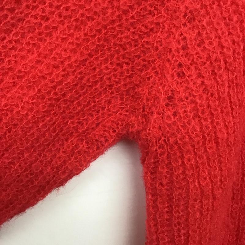 ティティベイト titivate ニット、セーター 長袖 xp4109 長袖ニットカットソー シースルーニットカットソー FREE 無地 赤 / レッド /  レディース USED 古着 中古 10142482