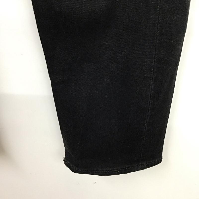 リーバイストラウスアンドコー Levi Strauss & co. パンツ デニム、ジーンズ デニムパンツ スリムパンツ ストレッチパンツ ジーンズ 33インチ 無地 黒 / ブラック /  メンズ USED 古着 中古 10114179