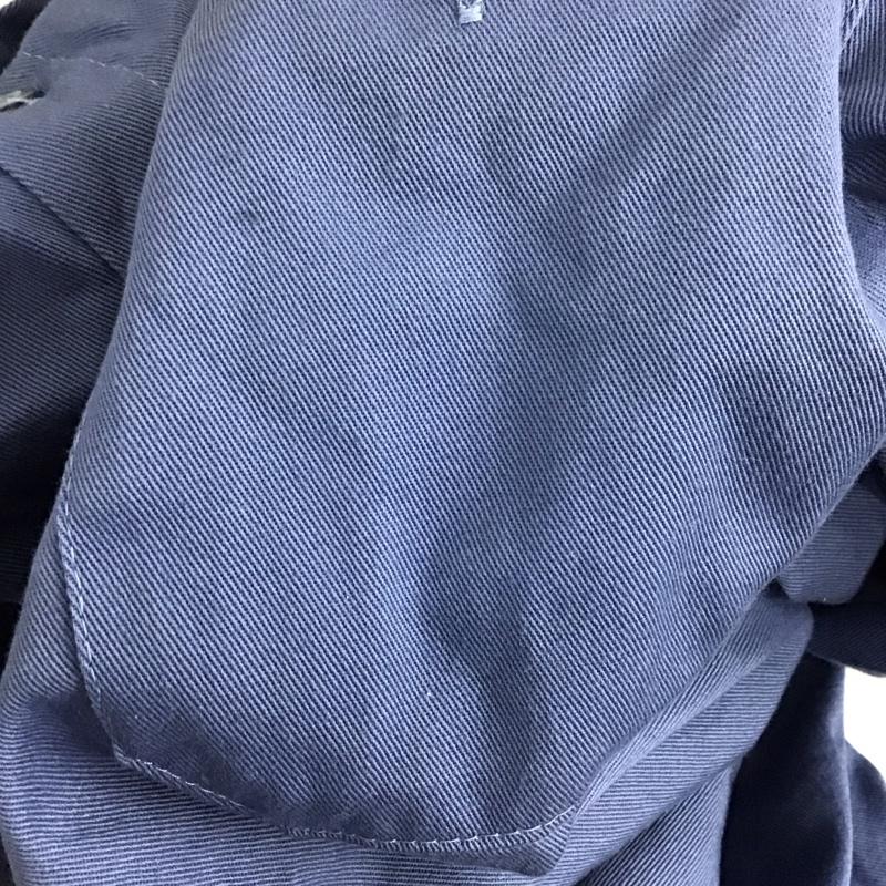 レッドキャップ RED KAP シャツ、ブラウス 長袖 長袖シャツ カラーシャツ ポケットシャツ 長袖カットソー XXL ロゴ、文字 青 / ブルー /  メンズ USED 古着 中古 10124660