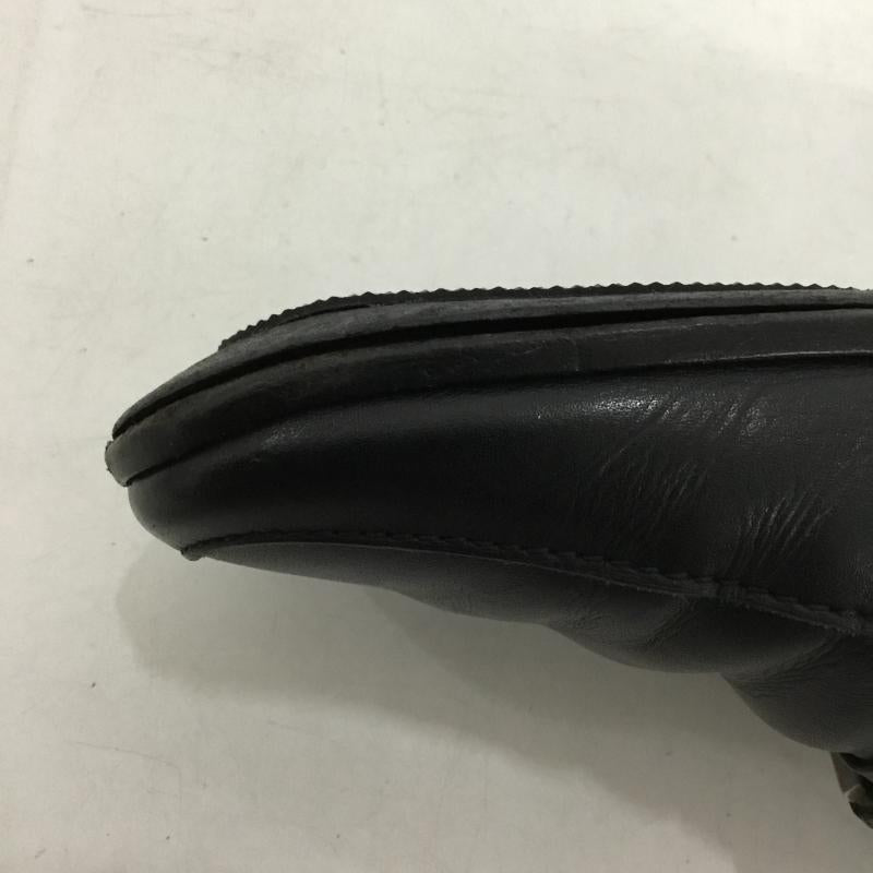 プラダ PRADA ローファー ローファー 1302 スクエアトゥ 6.5 無地 黒 / ブラック /  メンズ USED 古着 中古 10149856