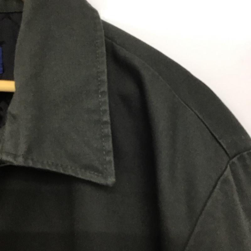 ディッキーズ Dickies ジャケット、上着 ジャケット、ブレザー ジップアップジャケット アウター カラージャケット L 無地 カーキ / カーキ /  メンズ USED 古着 中古 10143521