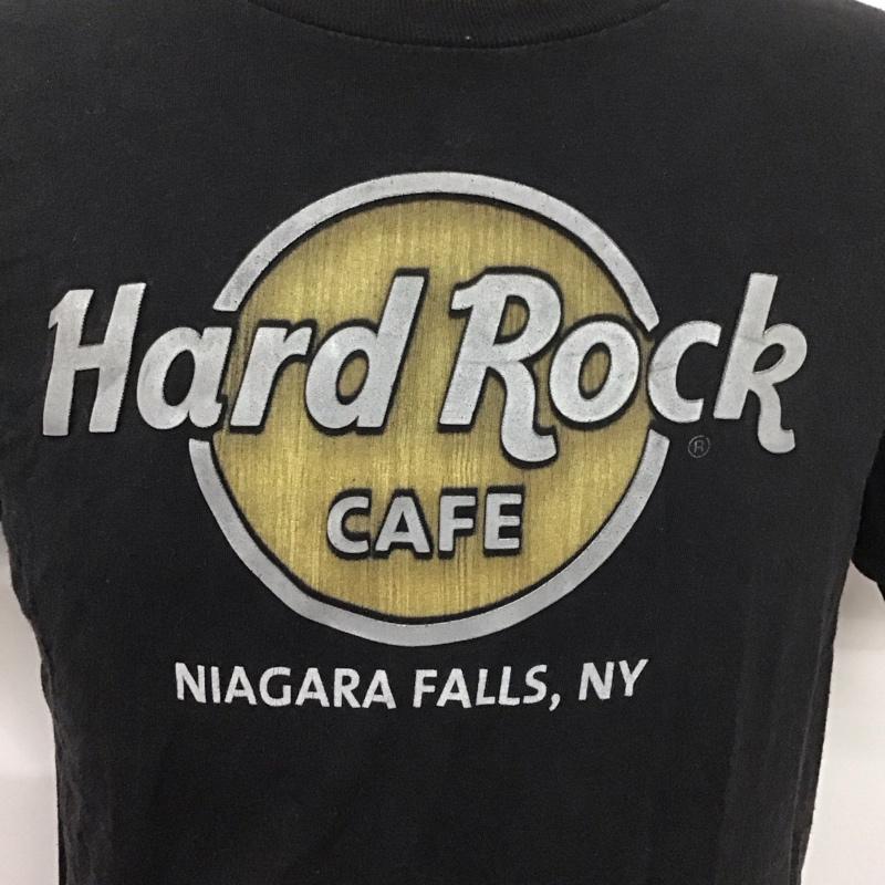 ハードロックカフェ HARD ROCK CAFE Tシャツ 半袖 半袖カットソー プリントTシャツ クルーネックカットソー M プリント 黒 / ブラック /  メンズ USED 古着 中古 10127419