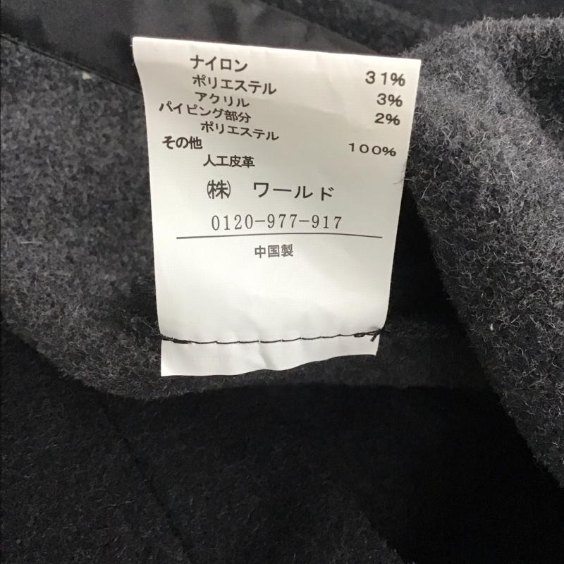 インデックス index ジャケット、上着 ジャンパー、ブルゾン カジュアルジャケット アウター フード付きジャケット M 無地 ダークグレー / ダークグレー /  レディース USED 古着 中古 10147628