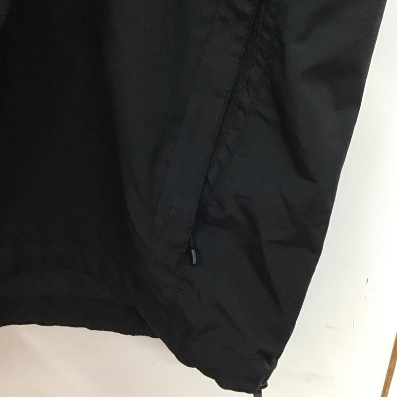ザノースフェイス THE NORTH FACE ジャケット、上着 ジャンパー、ブルゾン np11705 ナイロンジャケット ジップアップジャケット スタンドカラー XL ロゴ、文字 黒 / ブラック /  メンズ USED 古着 中古 10143403