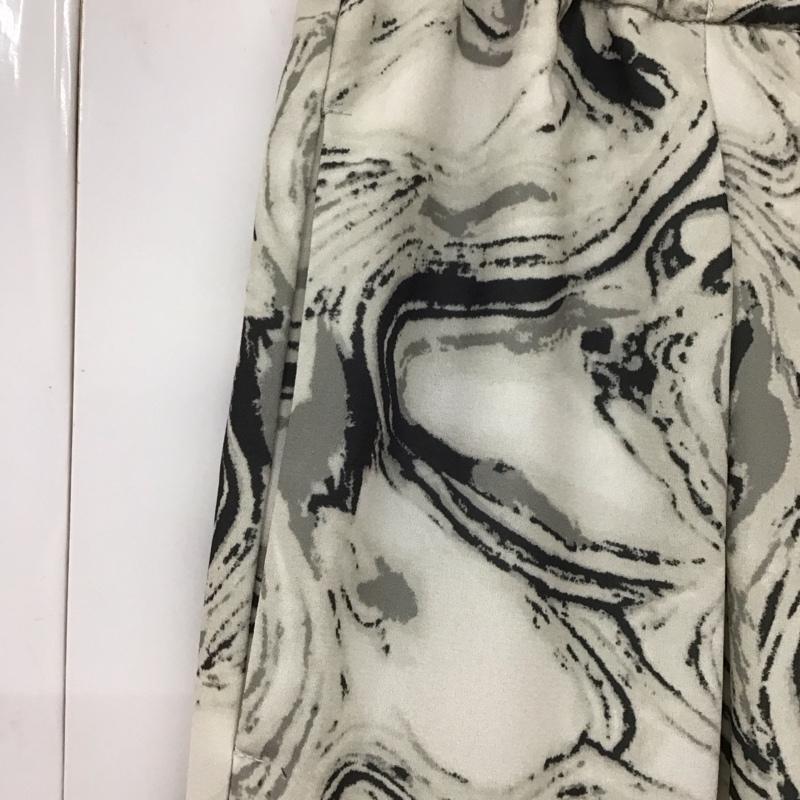 アズールバイマウジー AZUL BY MOUSSY パンツ スラックス 250ESM31-161D MARBLE PATTERN RELAX PANTS M 総柄 マルチカラー / マルチカラー /  レディース USED 古着 中古 10130213