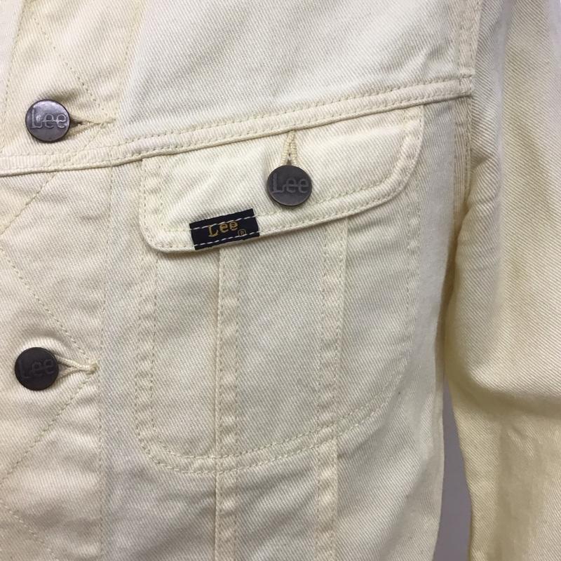 リー Lee ジャケット、上着 ジャケット、ブレザー デニムジャケット DUFFER S 無地 黄 / イエロー /  メンズ USED 古着 中古 10106241
