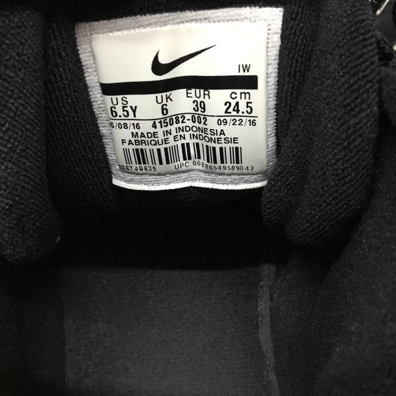 ナイキ NIKE スニーカー スニーカー 415082-002 AIR MORE UPTEMPO ガールズモデル 24.5cm 24.5cm ロゴ、文字 黒 / ブラック /  レディース USED 古着 中古 10111961