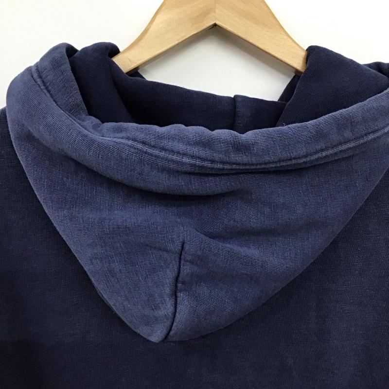 ポロバイラルフローレン Polo by RALPH LAUREN パーカー 長袖 長袖パーカー プルオーバーパーカー スウェット L ロゴ、文字 紺 / ネイビー /  メンズ USED 古着 中古 10150067