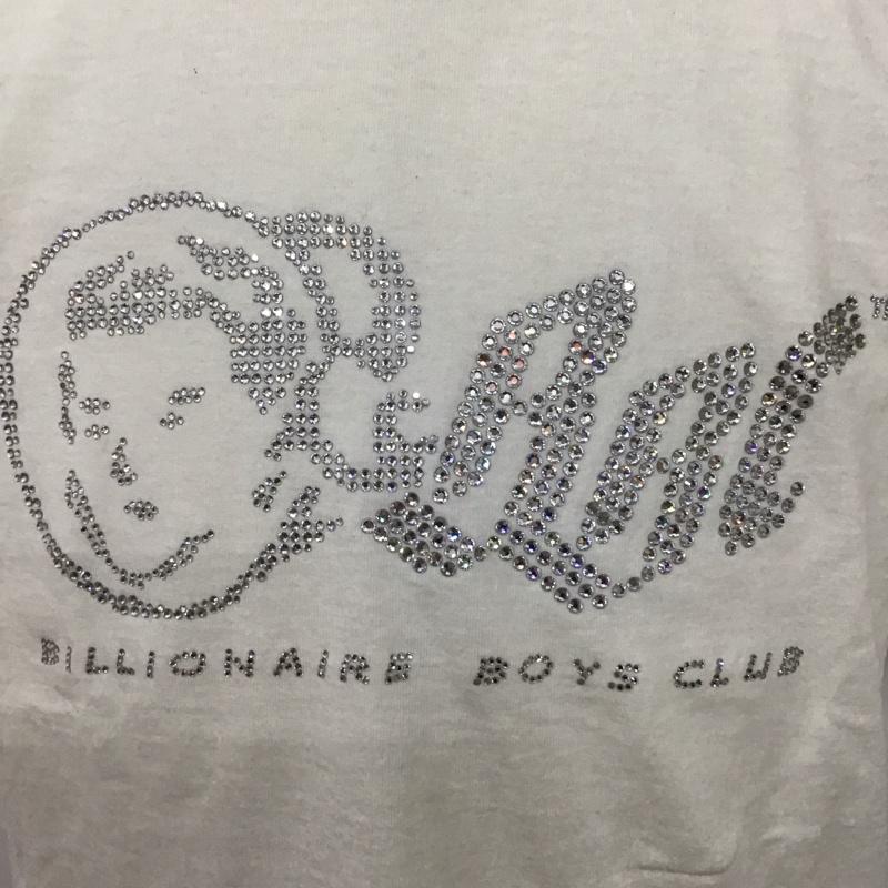 ベイプ BAPE Tシャツ 半袖 半袖カットソー プリントTシャツ クルーネックカットソー BBC L ロゴ、文字 白 / ホワイト /  メンズ USED 古着 中古 10111953