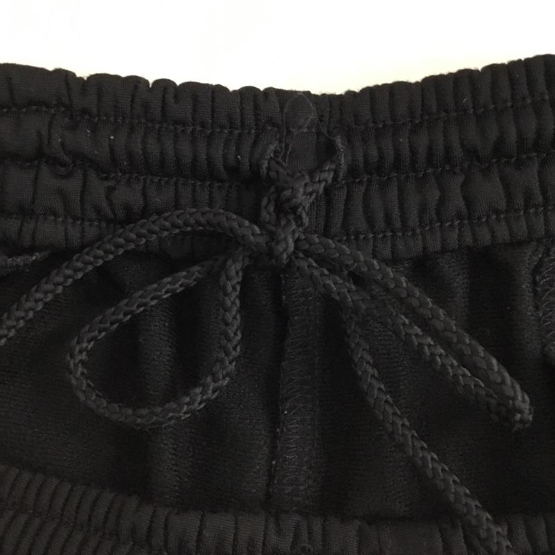 アディダス adidas パンツ ワークパンツ、ペインターパンツ ワイドパンツ ジャージ トラックパンツ L ロゴ、文字 黒 / ブラック /  メンズ USED 古着 中古 10116672