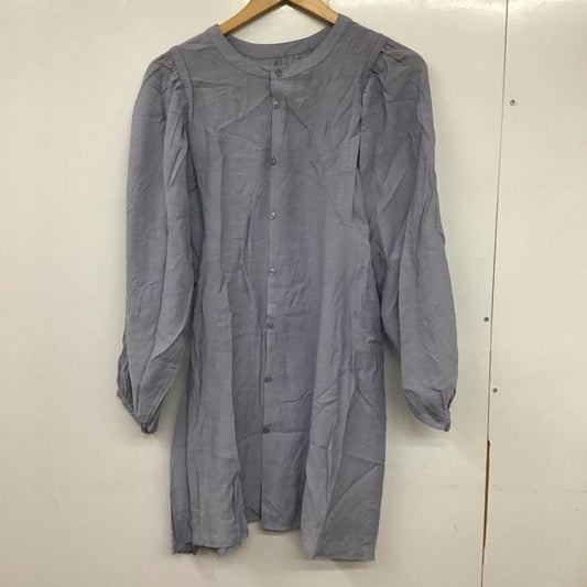 ローリーズファーム LOWRYS FARM ワンピース ミニスカート FREE 無地 水色 / ライトブルー /  レディース USED 古着 中古 10136492