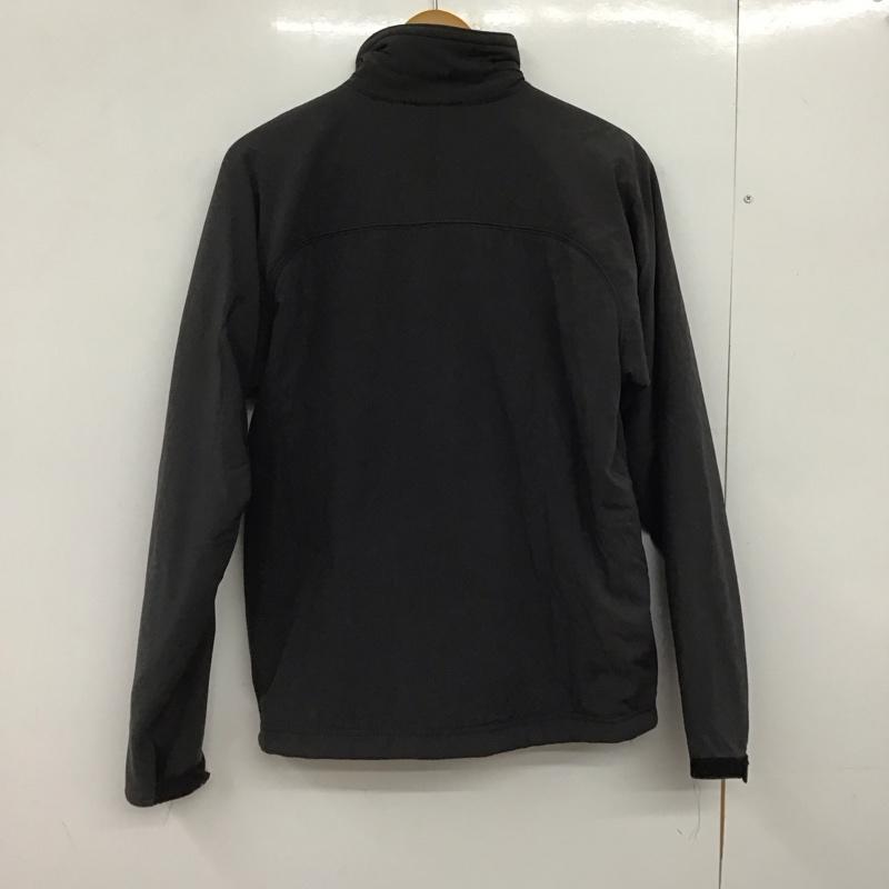 パタゴニア patagonia ジャケット、上着 ジャンパー、ブルゾン ジップアップジャケット スタンドジャケット アウター M ロゴ、文字 ダークグレー / ダークグレー /  メンズ USED 古着 中古 10147613