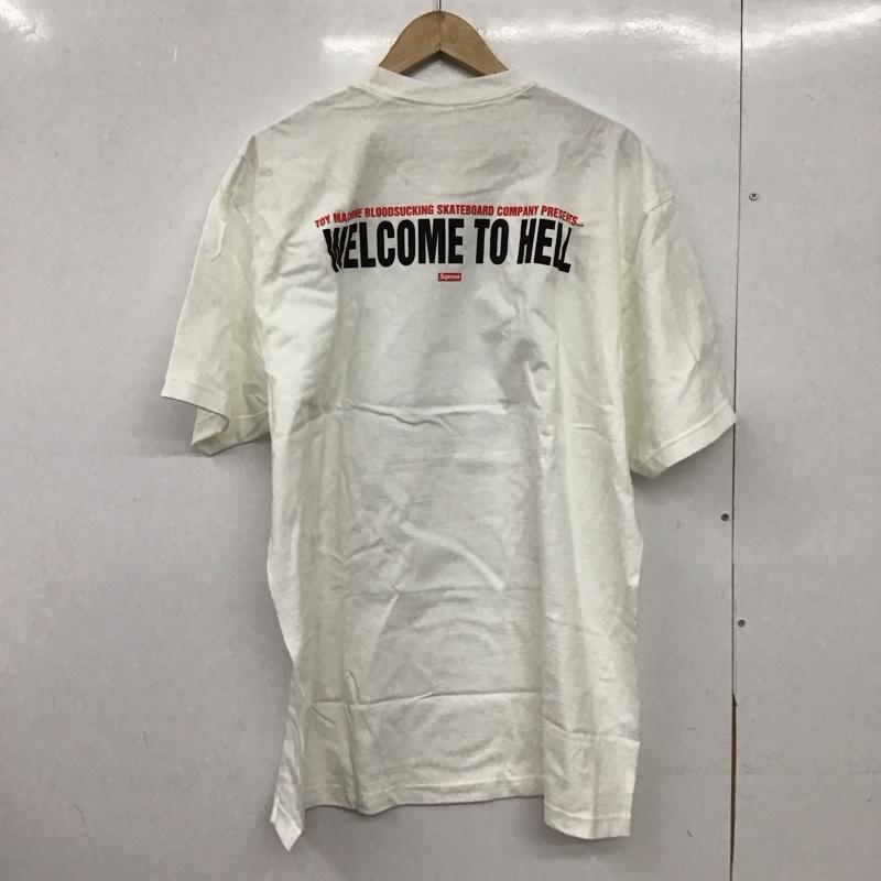 シュプリーム Supreme Tシャツ 半袖 24ss toyMachineWelcomeToHellTee プリントTシャツ XL プリント 白 / ホワイト /  メンズ USED 古着 中古 10149544